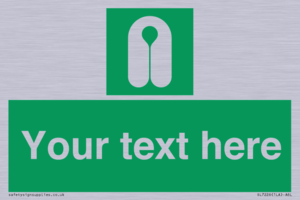 Custom sign safe condition Lifejacket